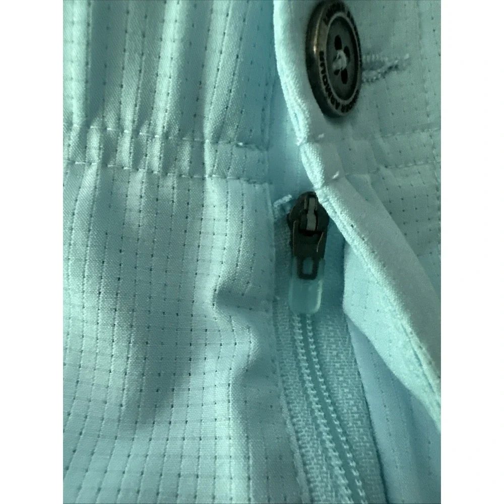 Under Armour Mens Golf Pants 38x30 Light Green Aqua Blue Performance Trousers